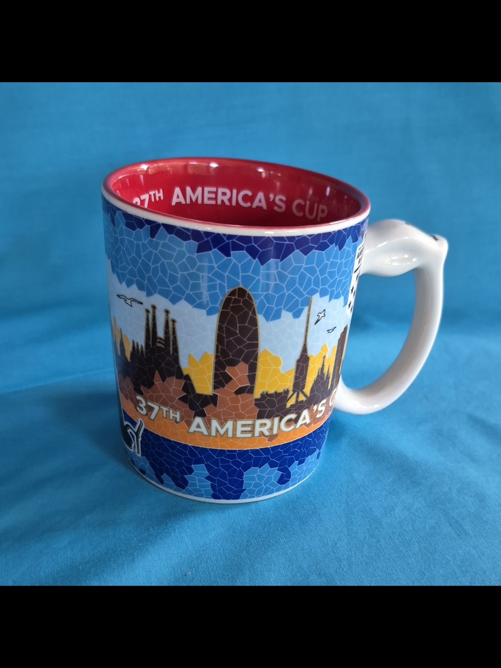 37th Americas Cup New York City Yacht Club Mug Barcelona 2024